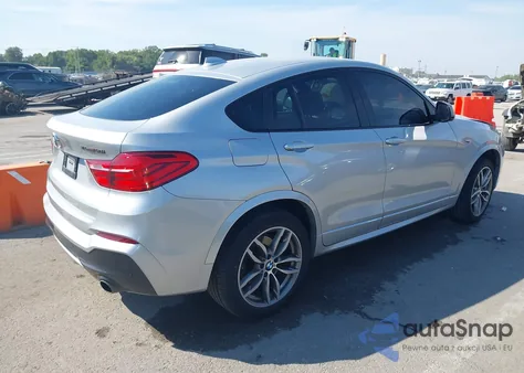 2017 BMW X4 M40I z USA, uszkodzony, nr VIN 5UXXW7C59H0U25949